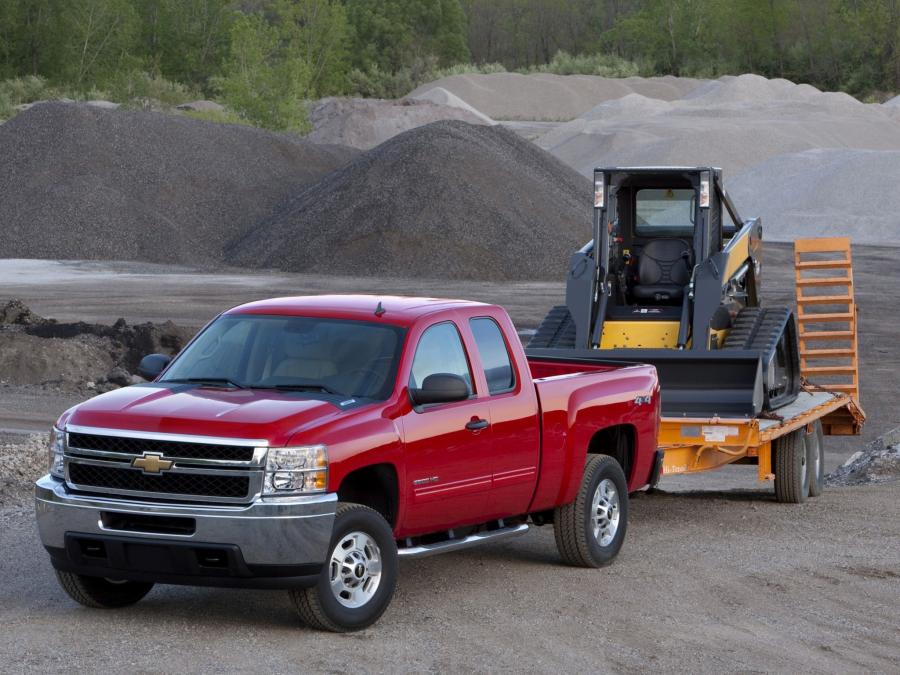  Chevrolet Silverado 2500 HD Extended Cab 2010 года  (фото 5 из 16)